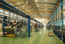 Escalator production line